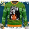 Studio Ghibli Totoro Rain Miyazaki Premium Knitted Ugly Christmas Sweater