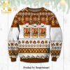 Super Cool Santa Claus Cosplay Knitted Ugly Christmas Sweater