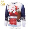 Super Mario Bowser Knitted Ugly Christmas Sweater