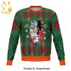 Super Smash Bro Come And See The Christmas Tree Super Mario Knitted Ugly Christmas Sweater