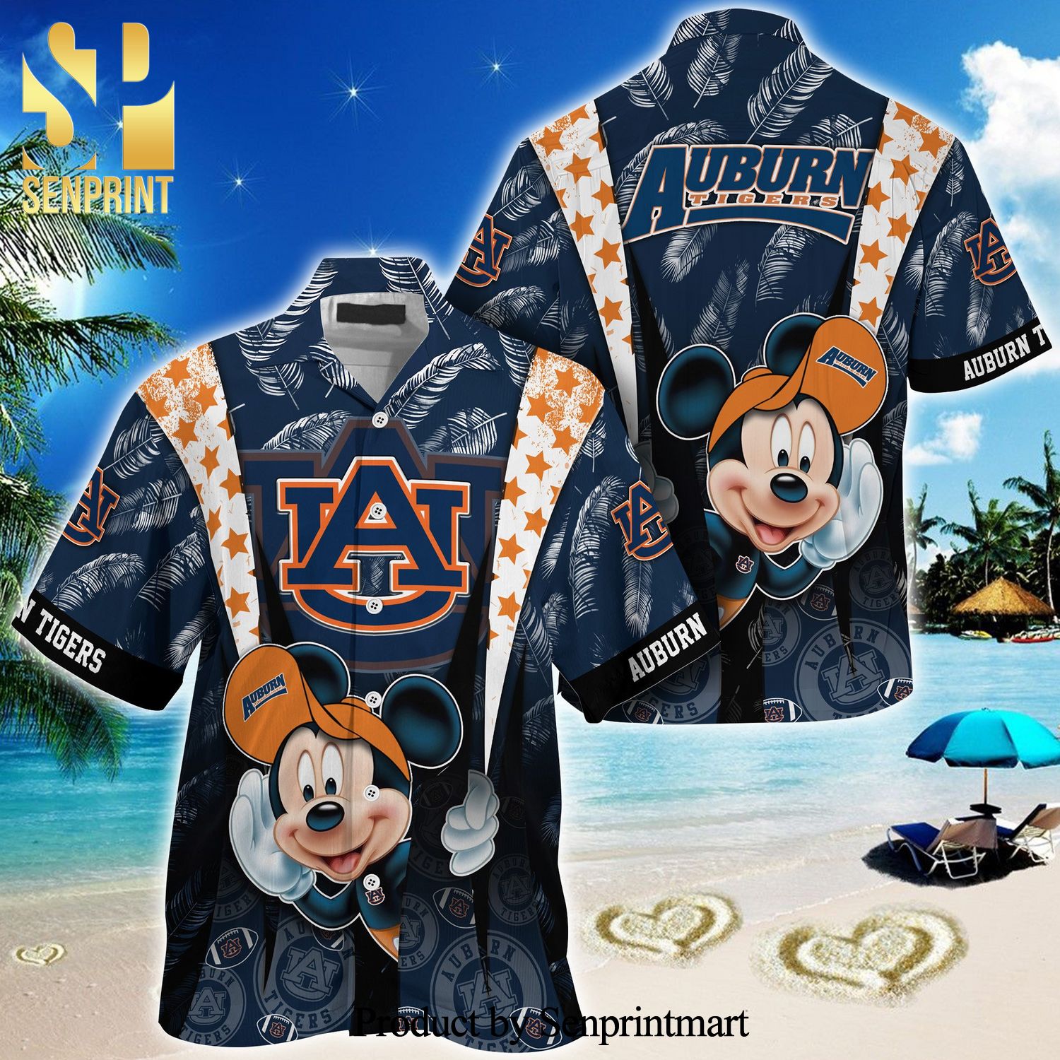 Auburn Tigers Summer Hawaiian Shirt For Your Loved Ones This Season