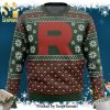 Team Rocket Pokemon Knitted Ugly Christmas Sweater