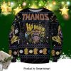 Thanos Marvel Knitted Ugly Christmas Sweater