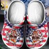 Malibu American flag All Over Printed Classic Crocs Crocband Clog