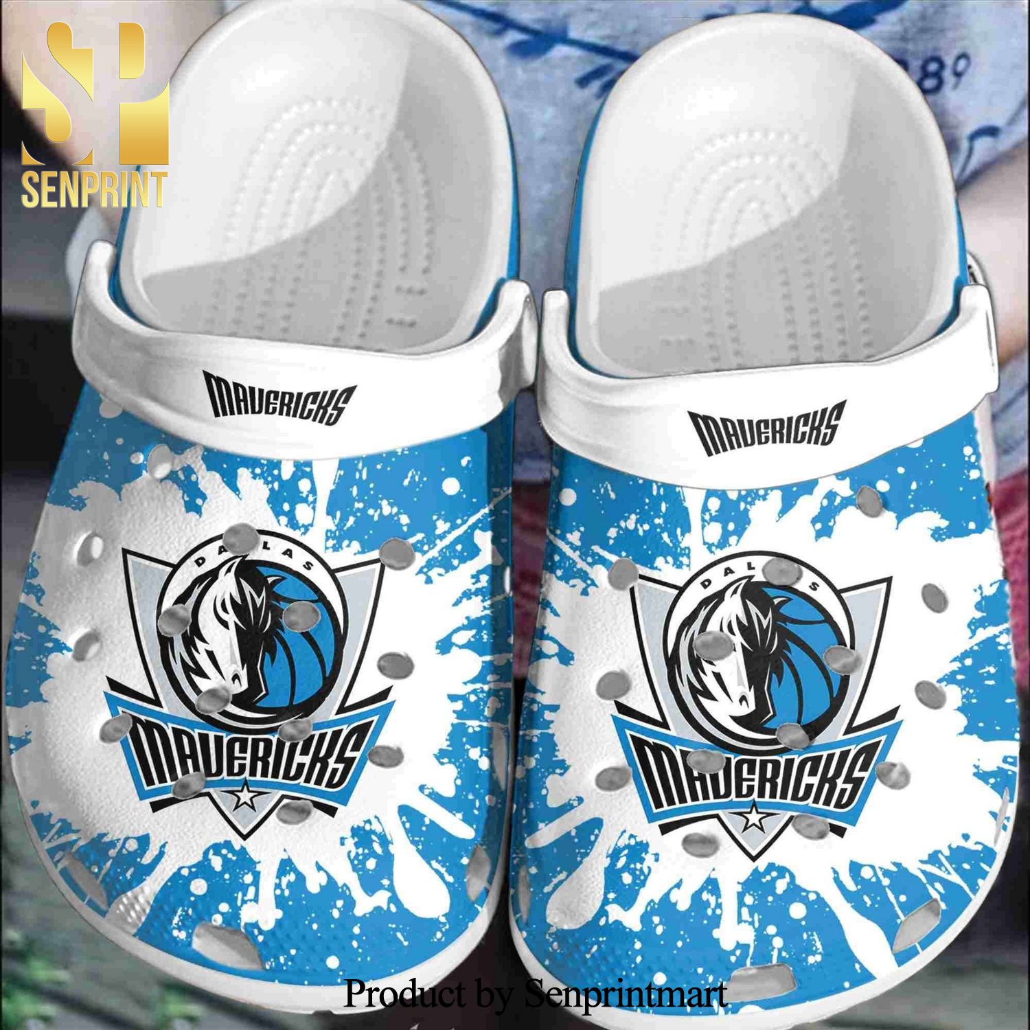 Mavericks Basketball New Outfit Crocs Shoes