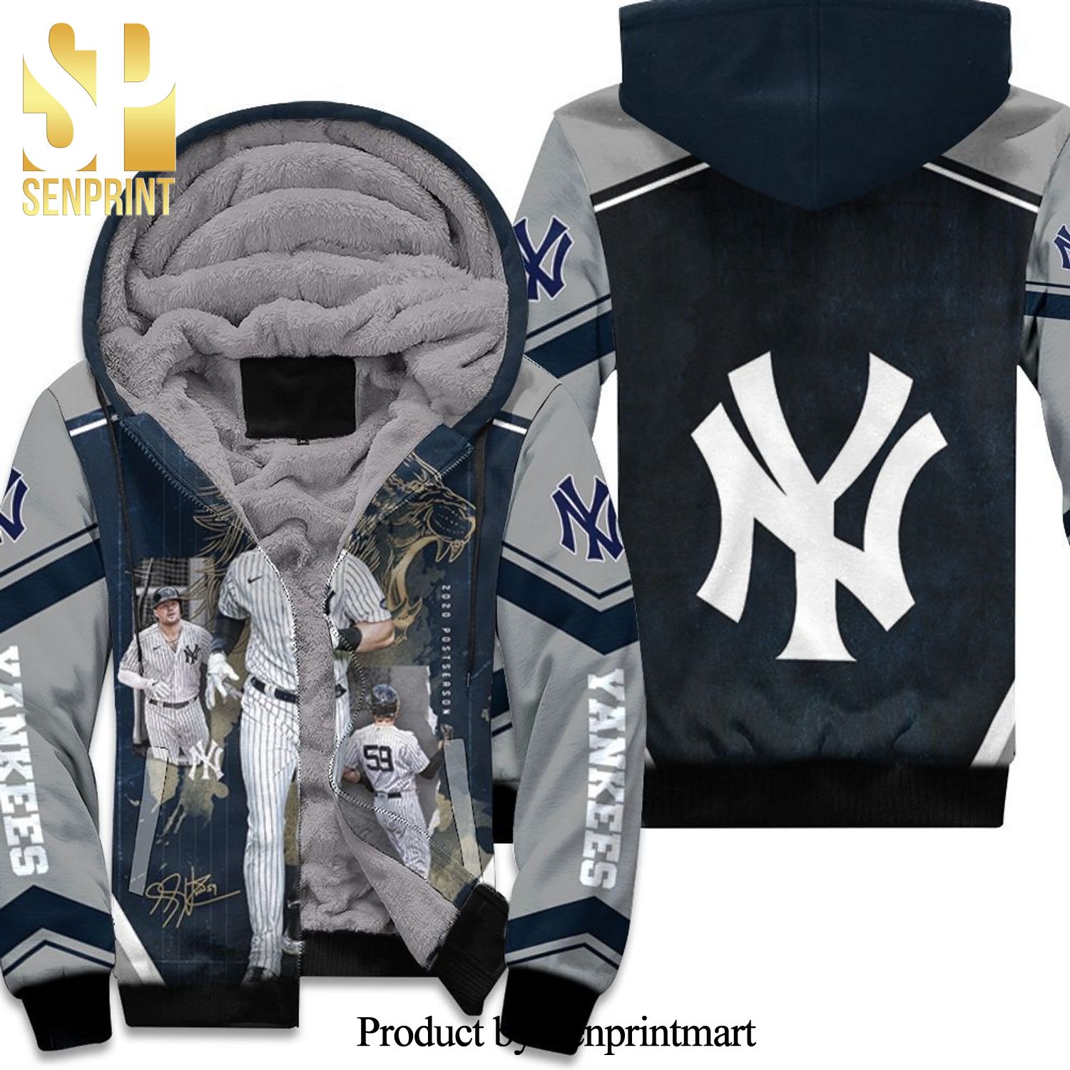 59 New York Yankees Luke Voit Best Combo 3D Unisex Fleece Hoodie