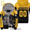 88th Anniversary 1933 Pittsburgh Steelers Team Thank You For The Memories American Flag Great Player Full Printed Unisex Fleece Hoodie