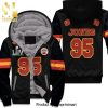 95 Chris Jones Kannas City Inspired Style Hot Version Unisex Fleece Hoodie