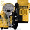 Aaron Charles Rodgers 12 Green Bay Packers NFC North Division Champions Super Bowl Best Combo All Over Print Unisex Fleece Hoodie