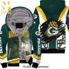 Aaron Charles Rodgers 12 Green Bay Packers NFC North Champions Super Bowl Personalized Cool Style Unisex Fleece Hoodie