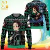 Tanaka Ryuunosuke Karasuno Haikyuu Anime Knitted Ugly Christmas Sweater