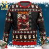 Tanjiro Kamado Fox Mask Demon Slayer Manga Anime Knitted Ugly Christmas Sweater