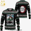 Tanjiro Kamado Demon Slayer Anime Knitted Ugly Christmas Sweater