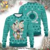 Team Cat Shiratorizawa Academy Manga Anime Knitted Ugly Christmas Sweater Kid Shirt