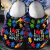 Love Need No Words Puzzle 6 Gift For Lover All Over Printed Crocs Crocband In Unisex Adult Shoes