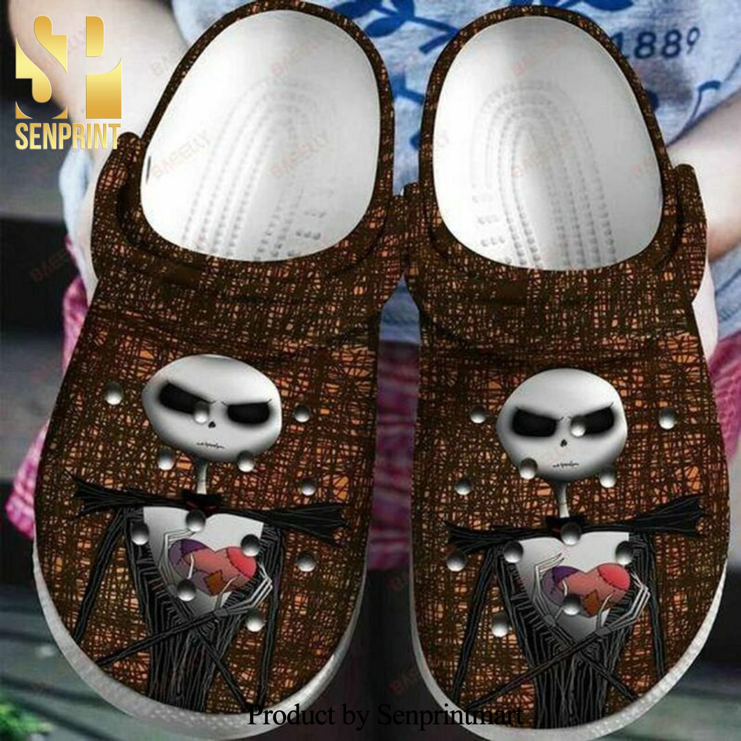 Love The Nightmare Before Christmas Personalized 8 Gift For Lover Street Style Crocs Crocband Adult Clogs