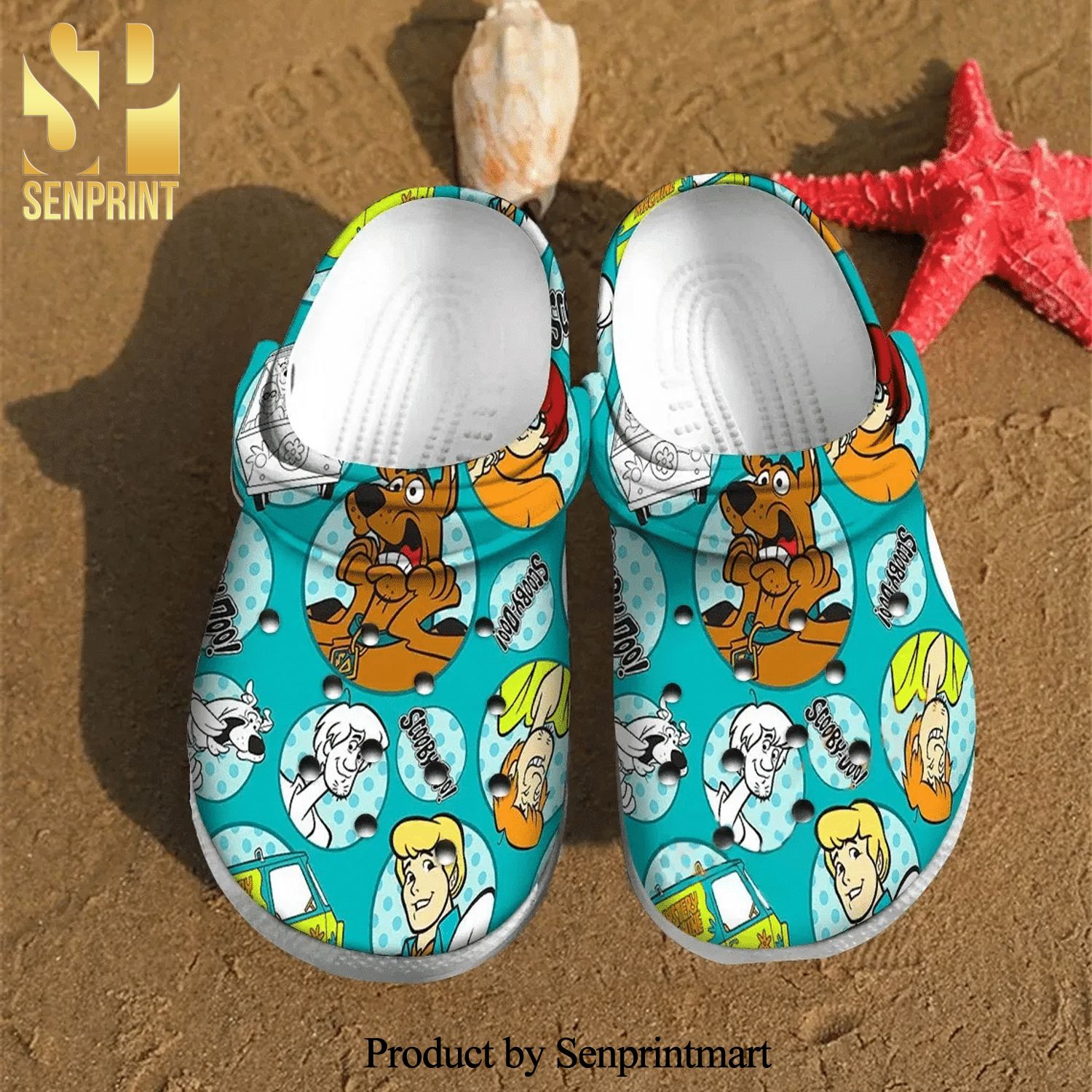 Lovely Scooby-Doo For Lover All Over Printed Crocband Crocs