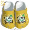 Lucky Charm And Blessed St Patricks Day Gift For Lover Rubber Crocs Crocband Adult Clogs