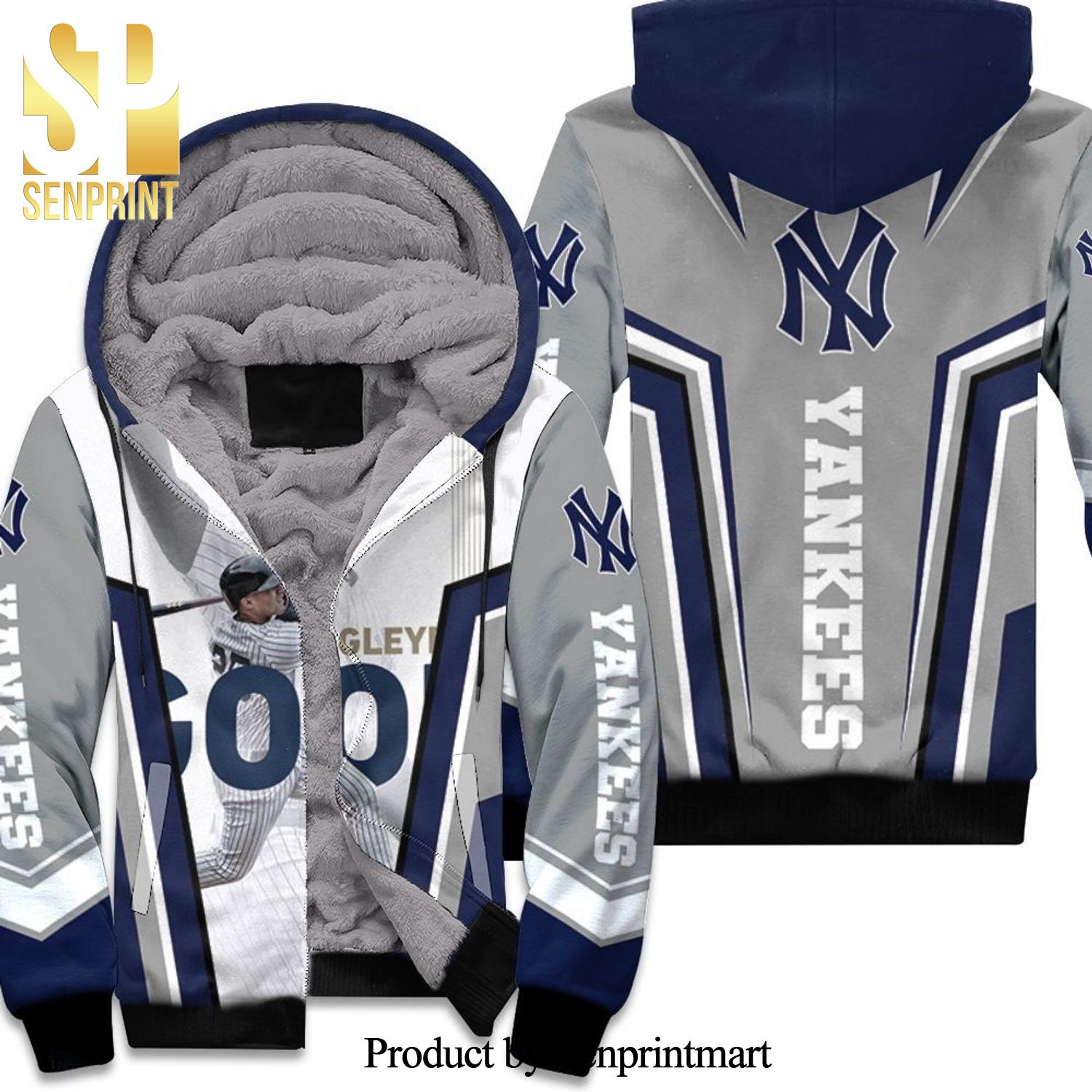 25 New York Yankees Gleyber Torres New Outfit Unisex Fleece Hoodie