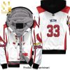 4 Alabama Crimson Tide Eddie Jackson 51 Wins New Outfit Full Printed Unisex Fleece Hoodie