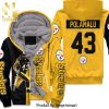 43 Troy Polamalu Pittsburgh Steelers Player NFL Season Personalized All Over Printed Unisex Fleece Hoodie