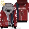 5 Times Super Bowl Champions San Francisco 49ers All Prizes High Fashion Unisex Fleece Hoodie