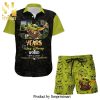 Baby Yoda Costume Disney The M And alorian Full Printing Hawaiian Shirt – Green White