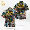 Batman Harley Quinn Ransom Note Style Pattern Full Printing Hawaiian Shirt