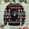 The Babadook Horror Movie Knitted Ugly Christmas Sweater