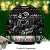 The Babadook Horror Poster Knitted Ugly Christmas Sweater