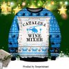 The Chinese Zodiac Fruits Basket Knitted Ugly Christmas Sweater