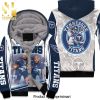 AFC South Division Champions Tennessee Titans Super Bowl Best Combo All Over Print Unisex Fleece Hoodie