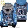 AFC South Division Champions Tennessee Titans Super Bowl Best Combo Full Printing Unisex Fleece Hoodie