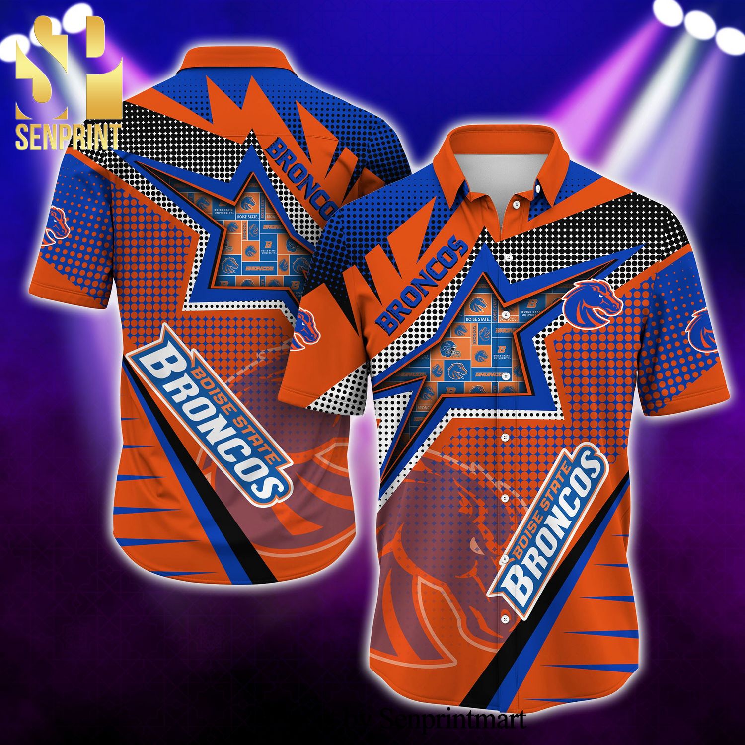 Boise State Broncos Hawaiian Shirt New Gift For Summer