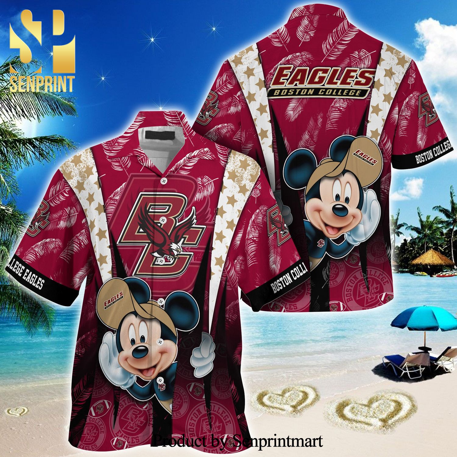 Boston College Eagles Summer Hawaiian Shirt For Your Loved Ones This Season