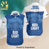 Bud Light Funny Pineapple Full Printing Unisex Hawaiian Shirt And Beach Short