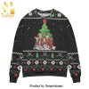 The Game Is On Squid Game Knitted Ugly Christmas Sweater