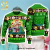 The Golden Girls Caricature Knitted Ugly Christmas Sweater