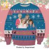 The Golden Girls Have Yourself A Very Golden Christmas Pine Tree Knitted Ugly Christmas Sweater