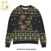 The Golden Girls Thank You For Being A Friend Snowflake Knitted Ugly Christmas Sweater – Black