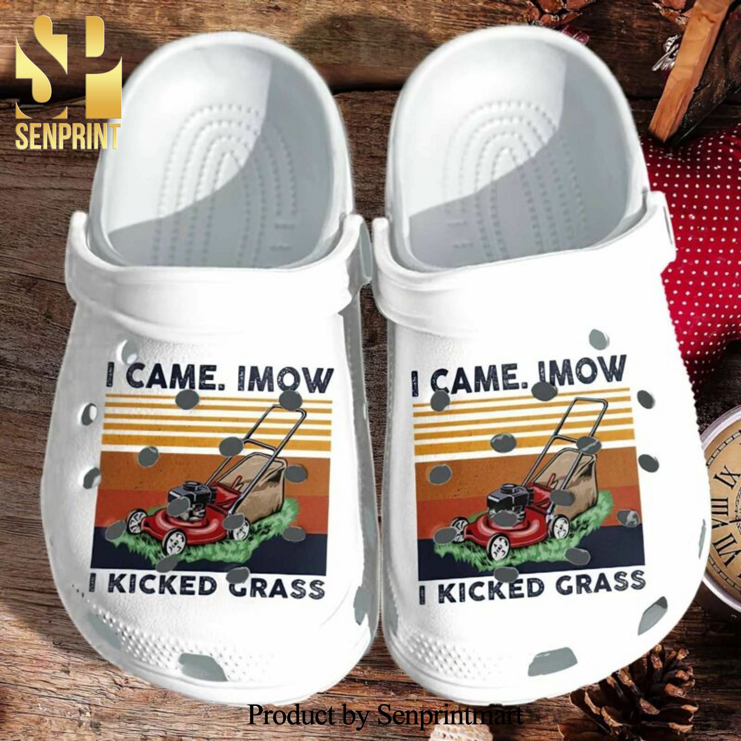 Mower Garden Street Style Crocs Shoes