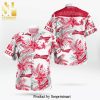 Budweiser Tropical Leafs Full Printing Hawaiian Shirt