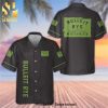 Buffalo Trace Full Printing Hawaiian Shirt – Green And White