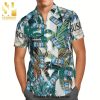 Busch Beer Green Leaves Full Printing Hawaiian Shirt