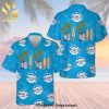 Busch Light Full Printing Hawaiian Shirt – Beige