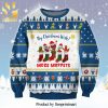 The Muppet Show Zildjian Drums Knitted Ugly Christmas Sweater – Blue