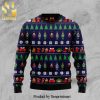 Supernatural Carry On My Wayward Son Knitted Ugly Christmas Sweater