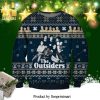 The Original Olympia Beer Pine Tree Knitted Ugly Christmas Sweater