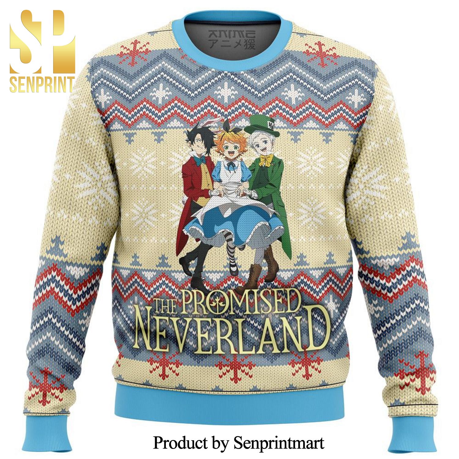 The Promised Neverland Knitted Ugly Christmas Sweater