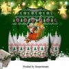 The Simpsons Santa Claus Version Christmas Pattern Knitted Ugly Christmas Sweater